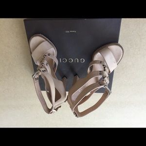 Gucci heels. Amazing leather. Good condition